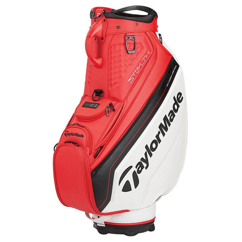 TaylorMade Tour Staff Bag – 23 Red/White/Black