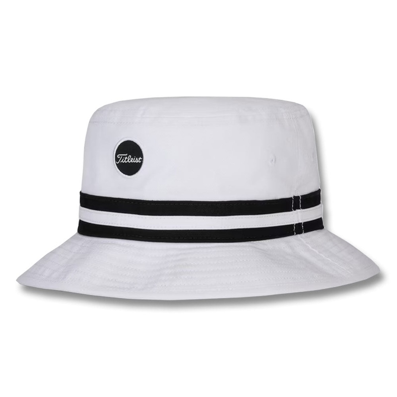 Titleist Montauk Golf Bucket Hat 2023 White/Black Small/Medium