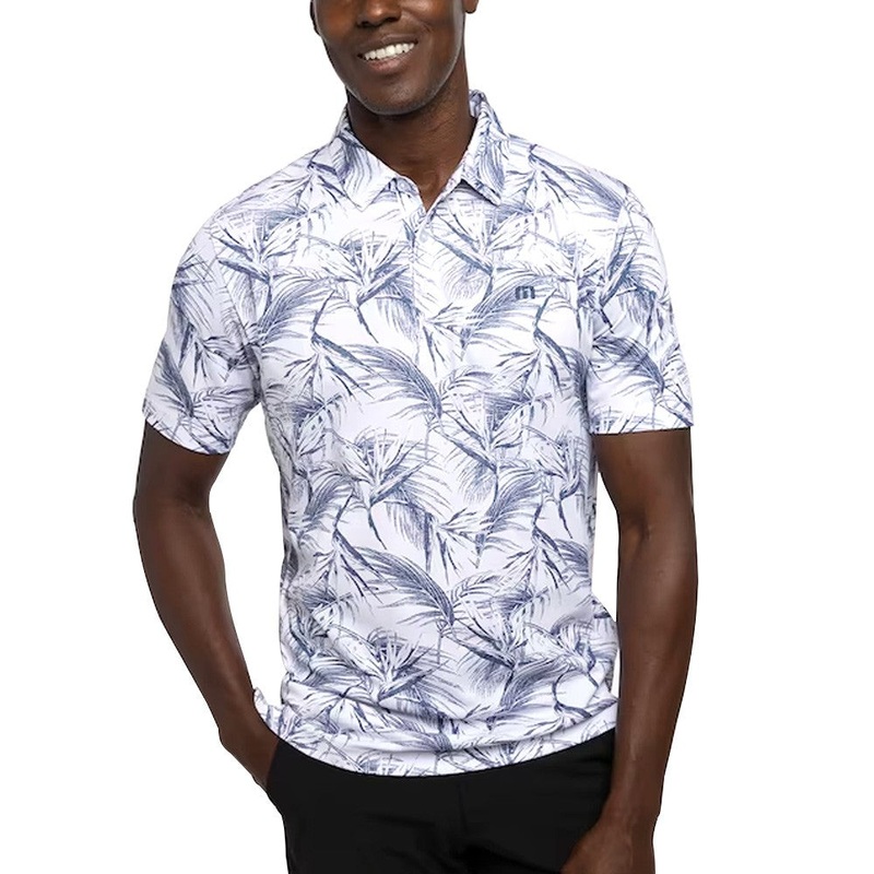 TravisMathew Around The Bay Golf Polo White – 23 Men Small