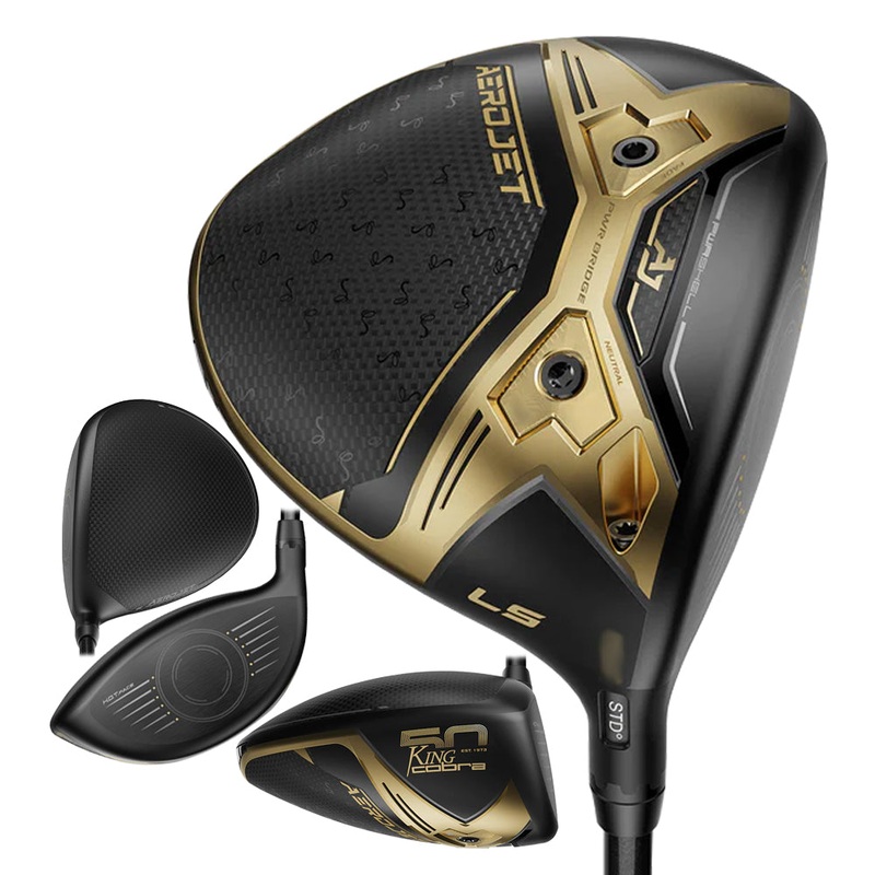 Cobra Limited Edition Aerojet LS 50th Anniversary Driver 460cc 2023 Right – 9 Project X HZRDUS Black Gen 4 60 Graphite – Stiff