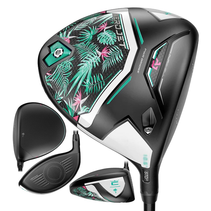 Cobra Limited Edition Aerojet Palm Tree Crew Driver 460cc 2023 Right – 9 Mitsubishi Chemical Kai’li White 60 Graphite – Stiff