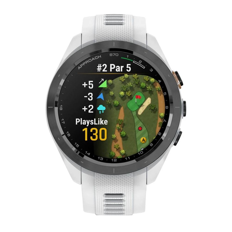 Garmin Approach S70 Premium GPS Golf Watch White Band 42mm