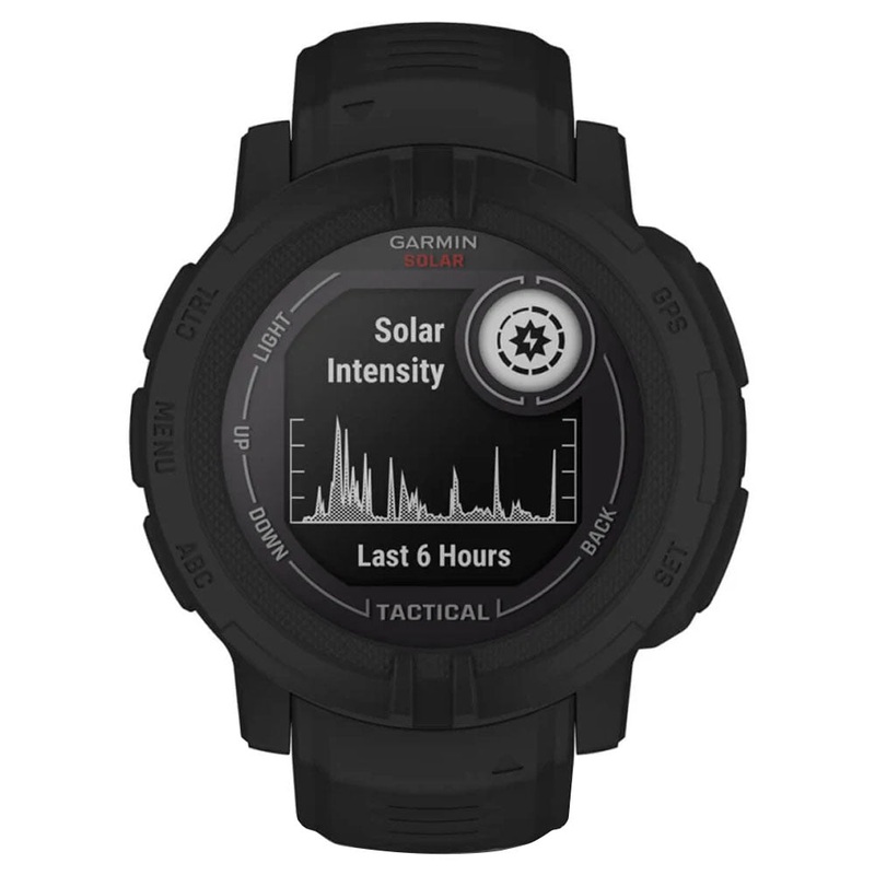 Garmin Instinct 2 Solar – Tactical Edition GPS Watch 2023 Black