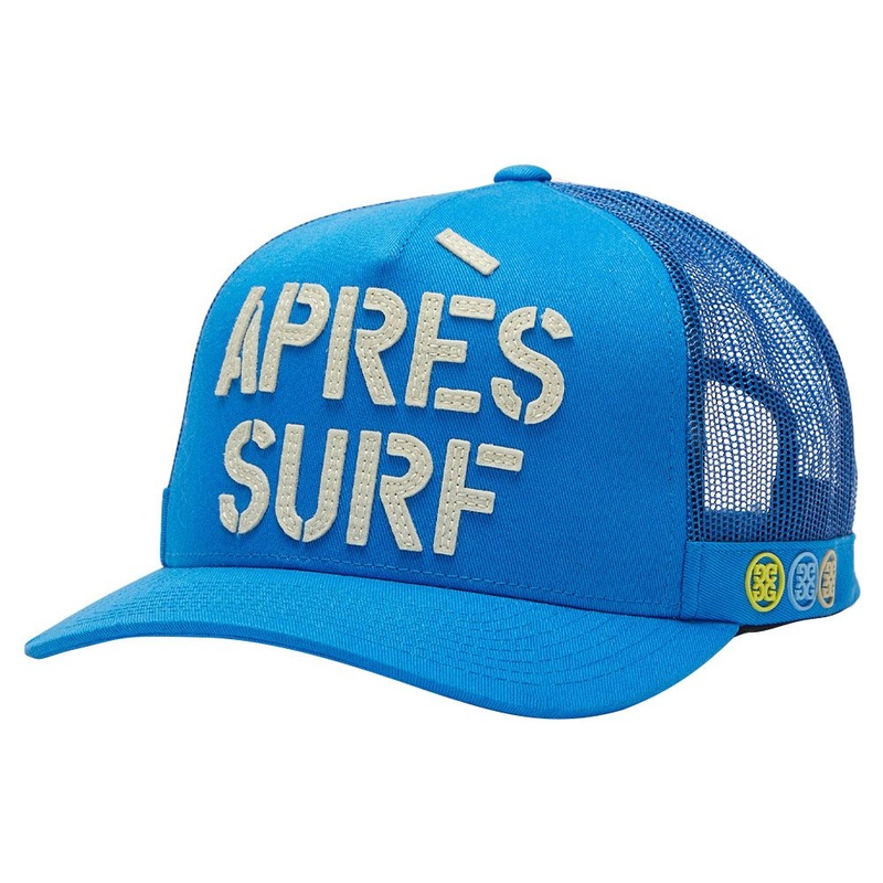 Gfore Limited Edition Apra’s Surf Interlock Knit Trucker Golf Hat 2023 Racer