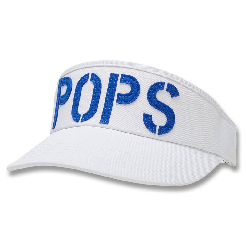 Gfore Limited Edition Pops Stretch Twill Golf Visor 2023 Snow