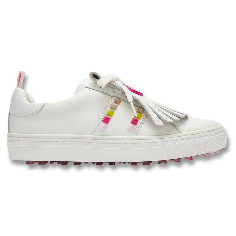 Gfore Limited Edition Stud Kiltie Durf Spikeless Golf Shoes 2023 Women Snow 5.5