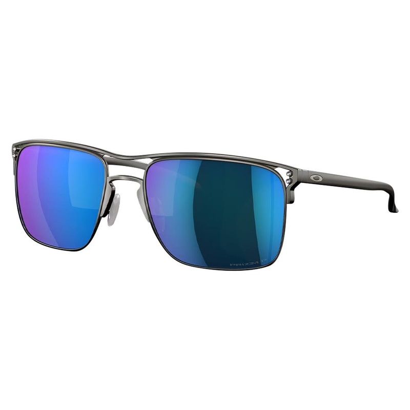 Oakley Holbrook TI Sunglasses Matte Gunmetal Prizm Sapphire Polarized