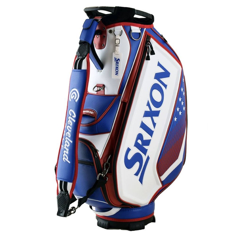 Srixon Limited Edition Staff Bag – 23 Red/White/Blue