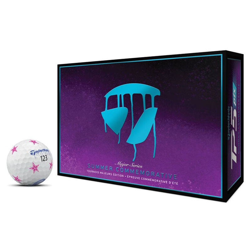 TaylorMade TP5 Pix Summer Commemorative Golf Balls 2023 1 Dozen White