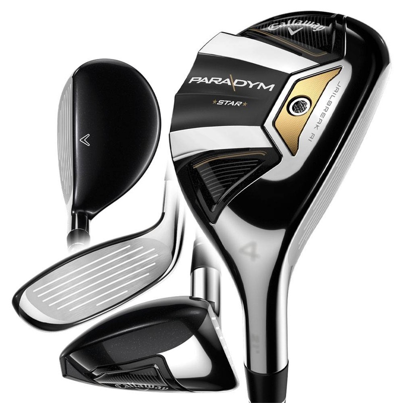 Callaway Paradym Star Hybrid – 23 Men Right – 4 – 21 UST Mamiya ATTAS Speed Series 50 Graphite – Senior