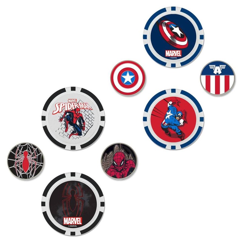 Team Effort Marvel Ball Marker Set Spiderman