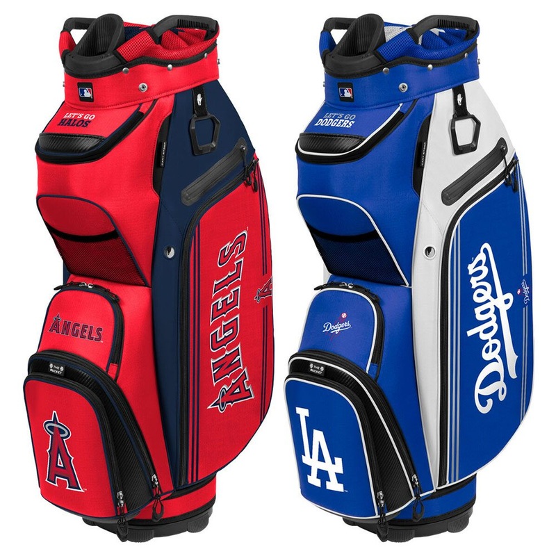 Team Effort MLB Bucket III Cooler Cart Bag – 23 Los Angeles Angels