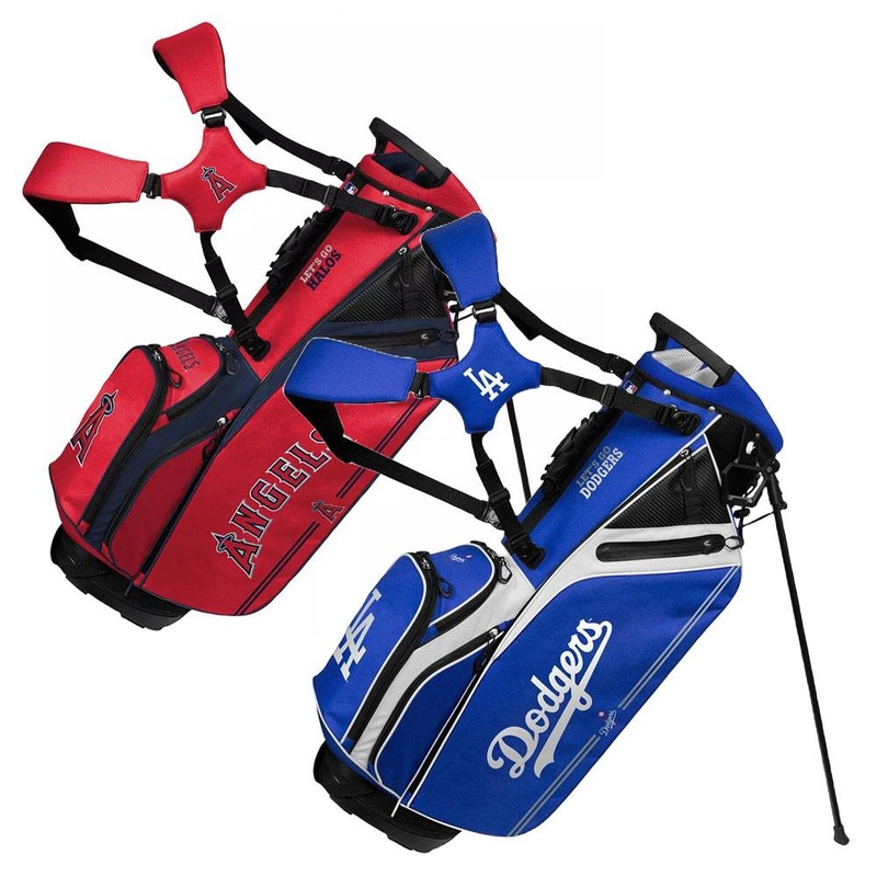 Team Effort MLB Caddie Hybrid Stand Bag – 23 Los Angeles Angels