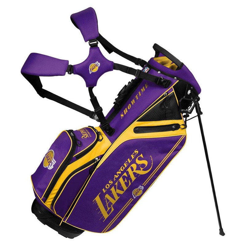 Team Effort NBA Caddie Hybrid Stand Bag – 23 Los Angeles Lakers