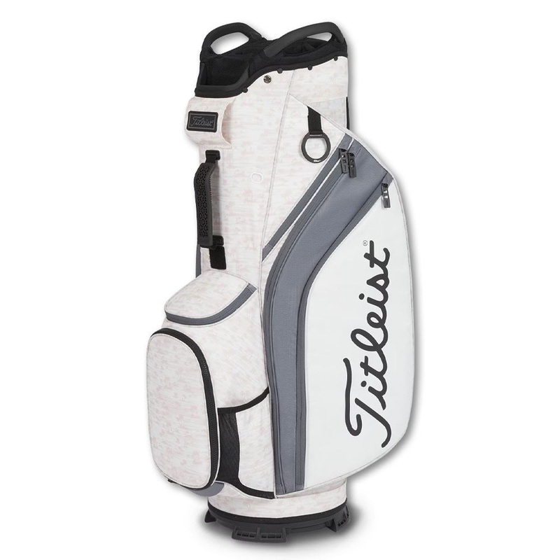 Titleist Pink Paradise Limited Edition Cart 14 Cart Bag – 23 Women Light Pink/Charcoal/White