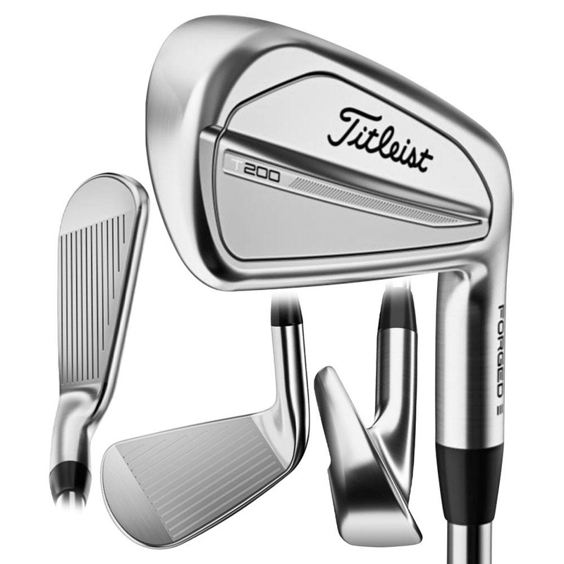 Titleist T200 Forged Iron Set – 23 Men Right – 4-PW True Temper AMT Black Steel – R300