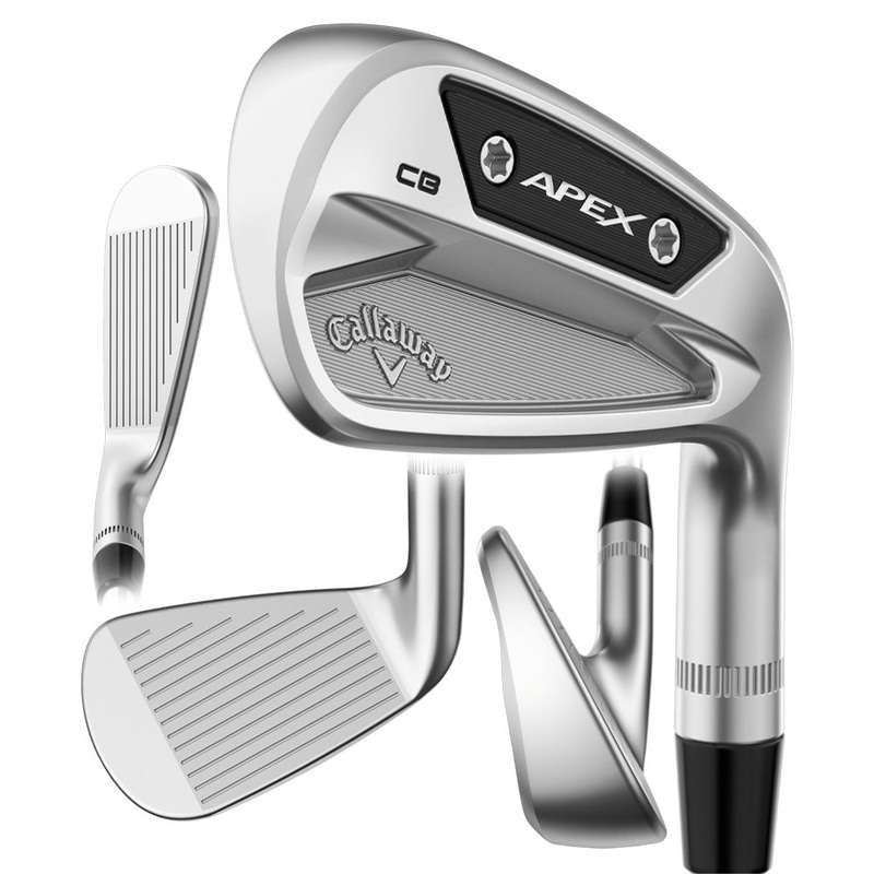 Callaway Apex CB Forged Iron Set – 23 Men Right – 5-PW True Temper Dynamic Gold Mid 115 Steel – Stiff