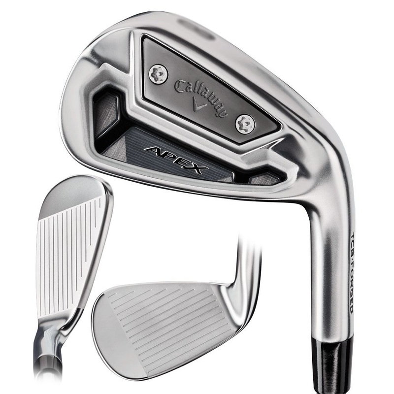 Callaway Apex TCB Forged Iron Set – 23 Men Right – 4-PW Project X LS Steel – 6