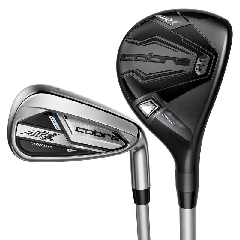Cobra AIR-X 2 Hybrid Iron Set – 23 Women Right – 5-6H & 7-PW & SW Hybrids (Graphite) / Irons (Graphite) – Ladies