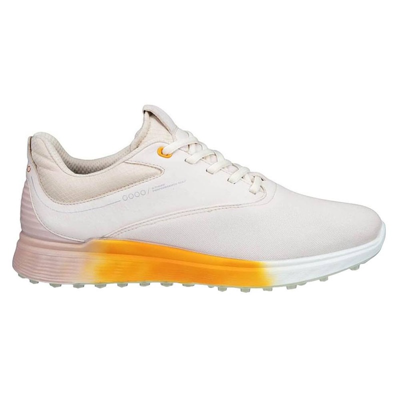 ECCO S-Three Spikeless Golf Shoes 2023 Women Limestone Medium 36 (US 5/5.5)