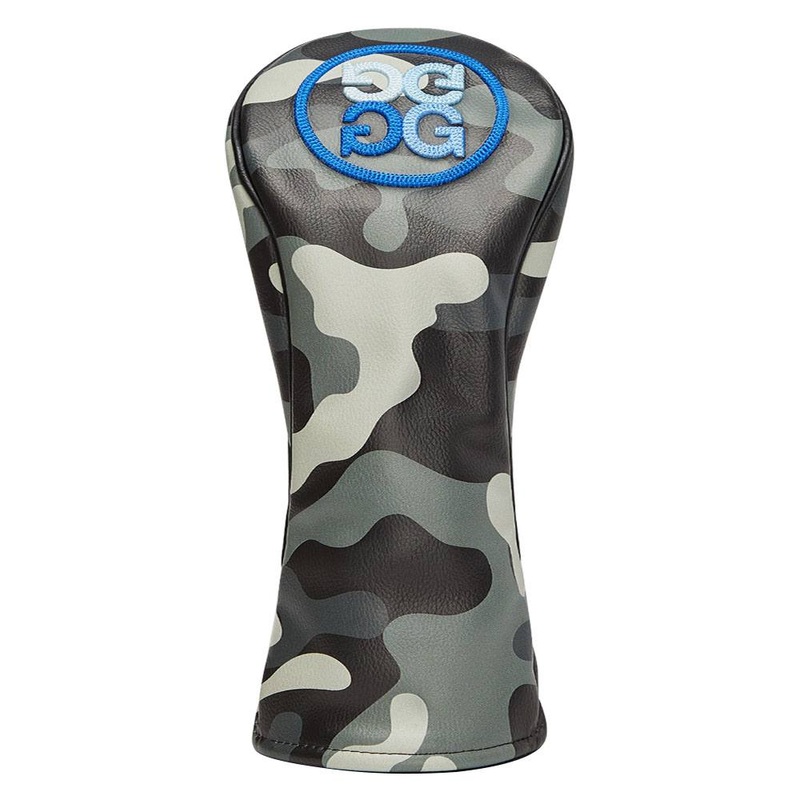 Gfore Camo 3-Wood Headcover Charcoal Camo One Size Fits All