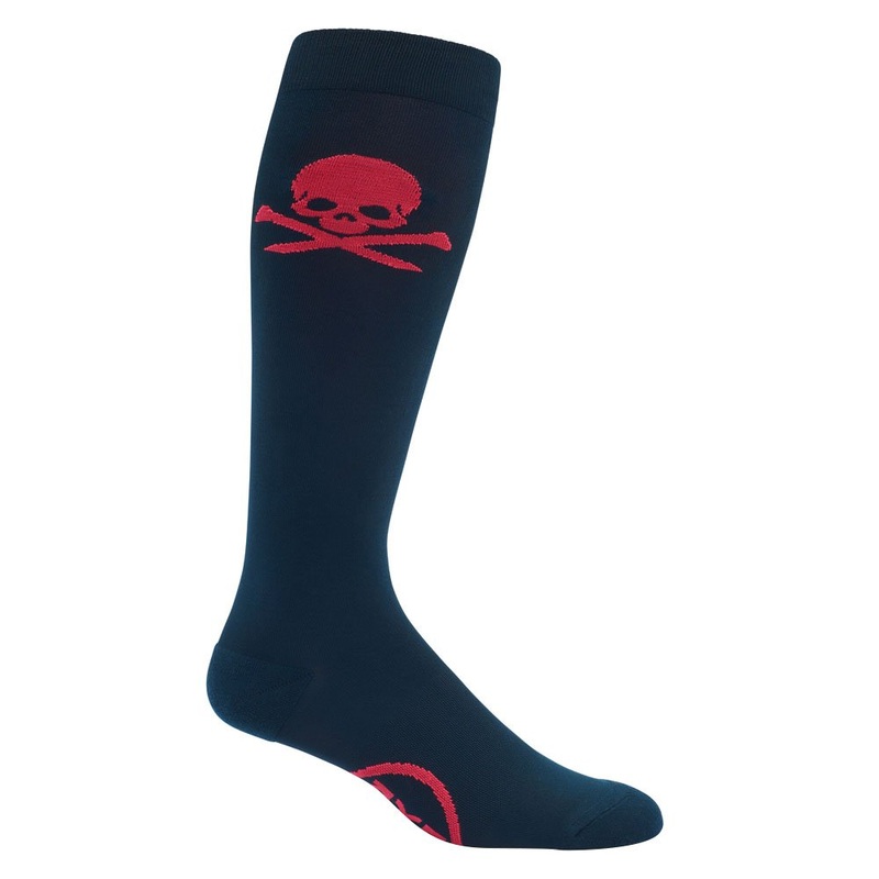 Gfore Skull & Tees Compression Knee High Golf Socks – 24 Women Twilight Small/Medium