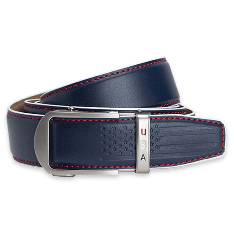 Nexbelt Anthem Golf Belt 2023 Navy Cut to Fit up to 45