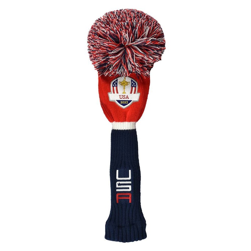 PRG Ryder Cup US Team Edition Pom Limited Headcover 2023 Driver Red/White/Navy