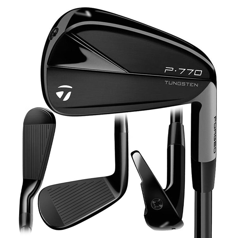 TaylorMade P770 Phantom Black Iron Set – 23 Men Right – 4-PW KBS Tour Black – Stiff