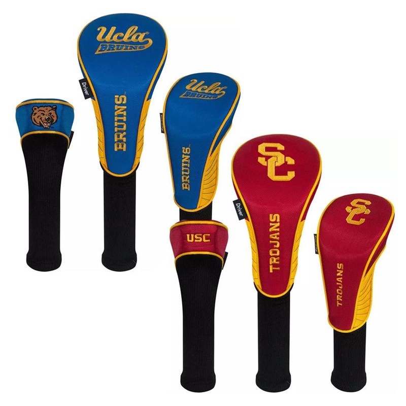 Team Effort NCAA Set of Three Headcovers UCLA Bruins