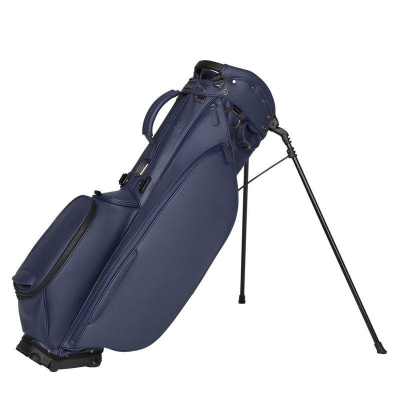 Titleist LINKSLEGEND Members British Open Stand Bag – 23 Navy/Yellow/White