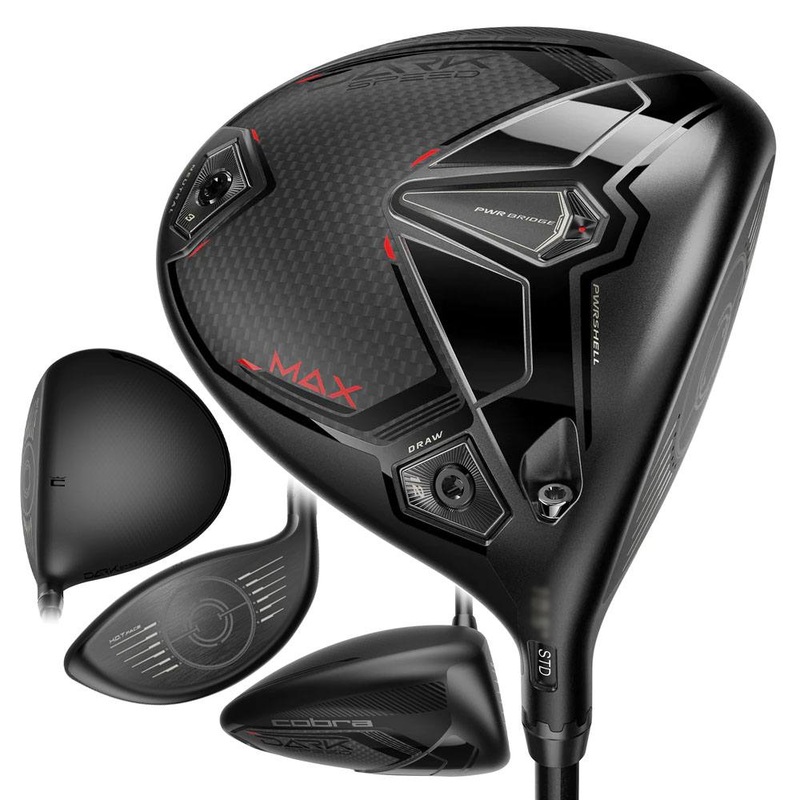 Cobra Dark Speed Max Driver 460cc – 24 Men Right – 9 UST LIN-Q M40X Red 5 Graphite – Regular