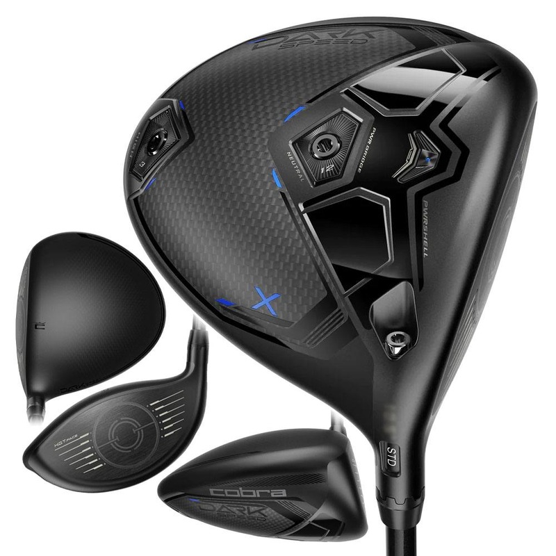 Cobra Dark Speed X Driver 460cc – 24 Men Right – 9 Project X HZRDUS Black Gen 4 Matte Finish Graphite – Stiff