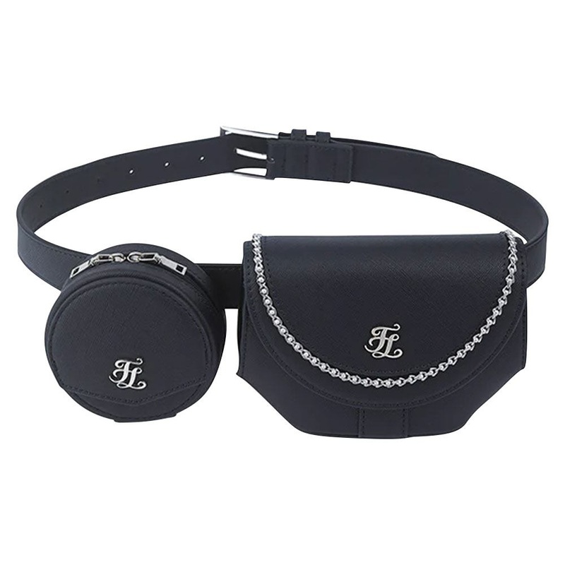 Fairliar Pearl Chain Bag 2 Hips – 24 Women Navy