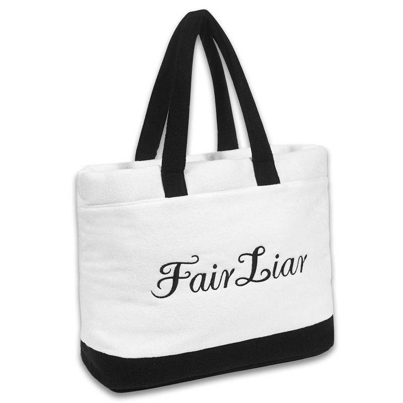 Fairliar Terry Shopper Bag – 24 Women White