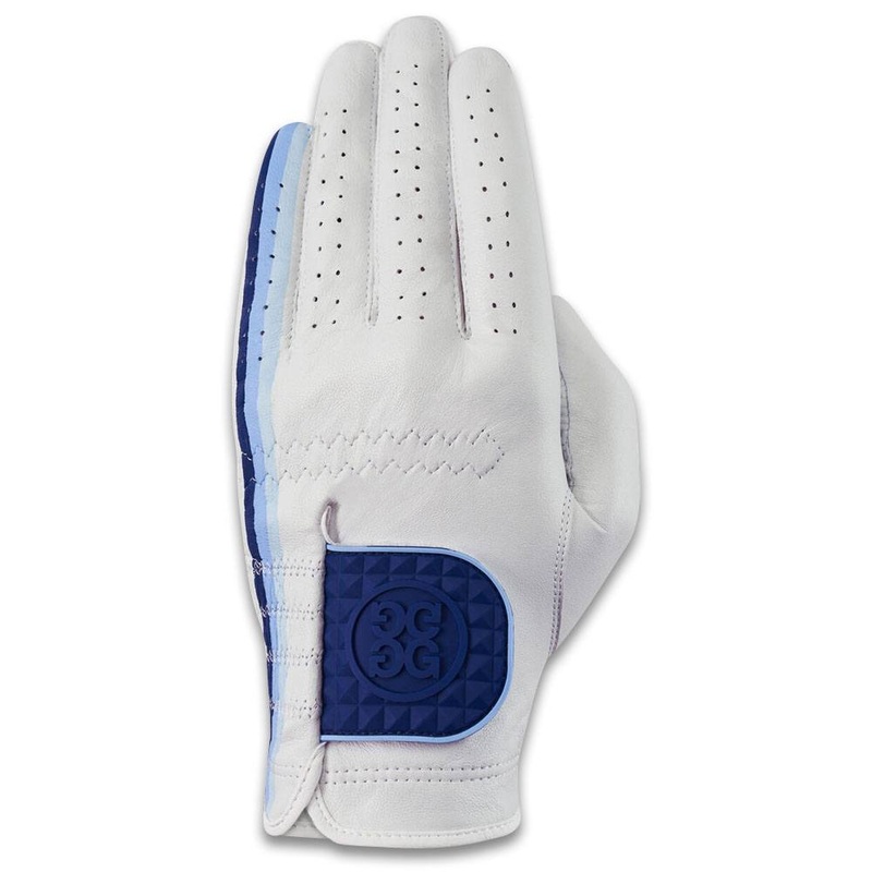 Gfore Plus Golf Glove 2022 Fit to Left Hand Snow/Blueprint Regular Small