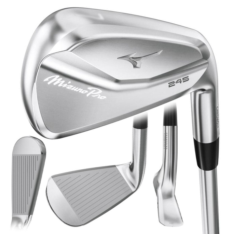 Mizuno Pro 245 Forged Iron Set – 24 Men Right – 5-PW & GW True Temper Dynamic Gold Mid 100 Steel – Regular