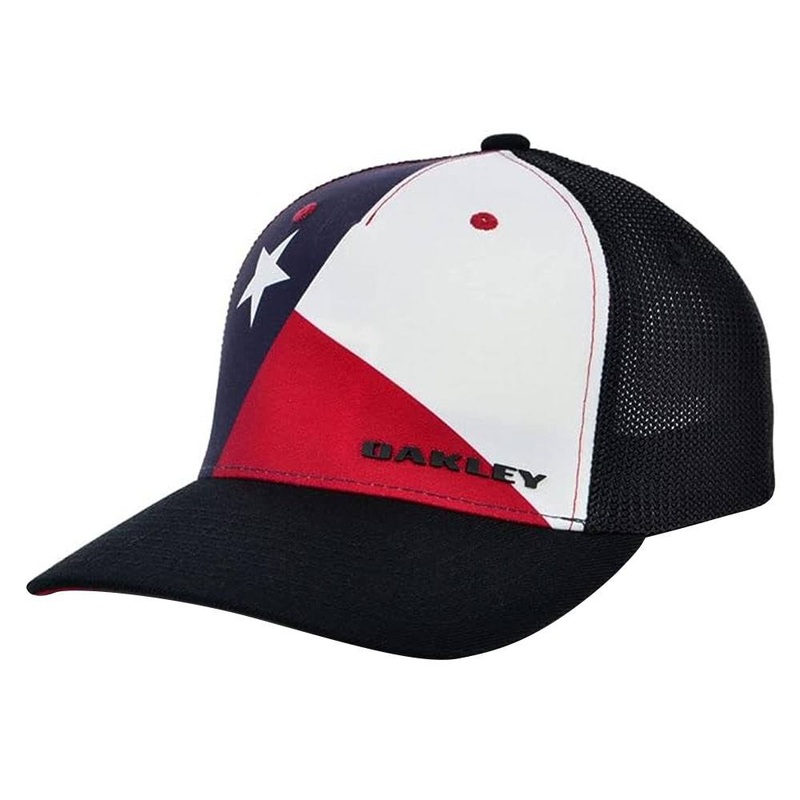 Oakley Indy Passport Golf Cap 2023 Black/Texas Small/Medium