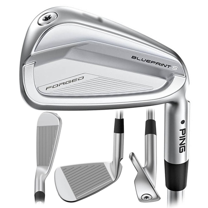 PING Blueprint S Forged Iron Set – 24 Men Right – 5-PW True Temper Dynamic Gold 120 Steel – S300 Black Standard
