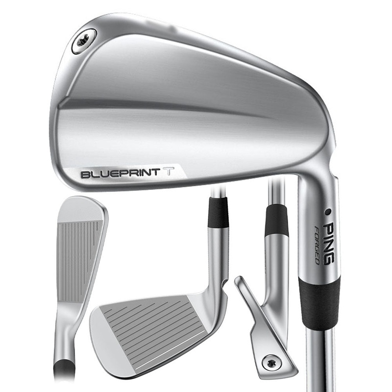 PING Blueprint T Forged Iron Set – 24 Men Right – 5-PW True Temper Dynamic Gold 120 Steel – S300 Black Standard