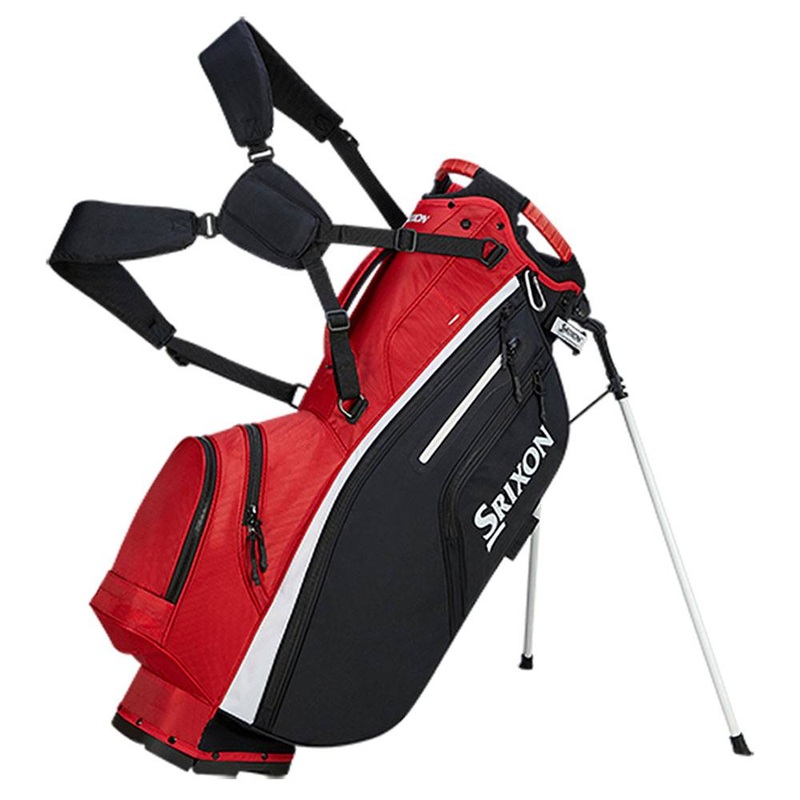 Srixon Premium Stand Bag – 23 Red/Black