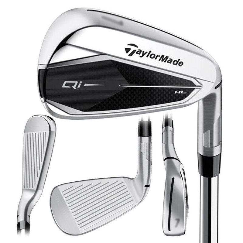 TaylorMade Qi HL Iron Set – 24 Women Right – 6-PW & AW Fujikura Speeder NX TCS 40 Ladies Graphite – Ladies