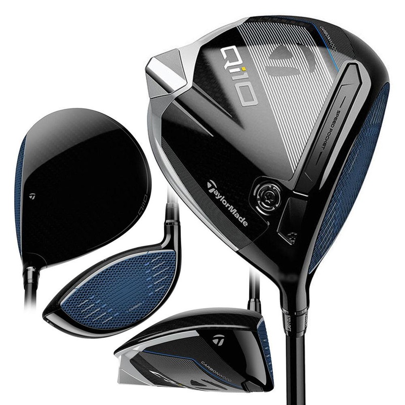 TaylorMade Qi10 Driver 460cc – 24 Men Right – 9 Fujikura Ventus TR Blue 5 Graphite – Regular