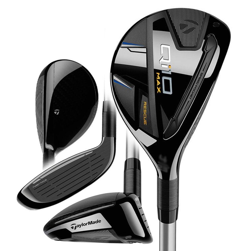 TaylorMade Qi10 Max Rescue Hybrid – 24 Men Right – 3 – 20 Fujikura Speeder NX TCS 50 Graphite – Senior