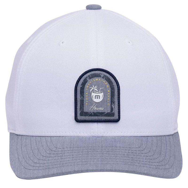 TravisMathew Coral Golf Cap 2022 White One Size Fits All