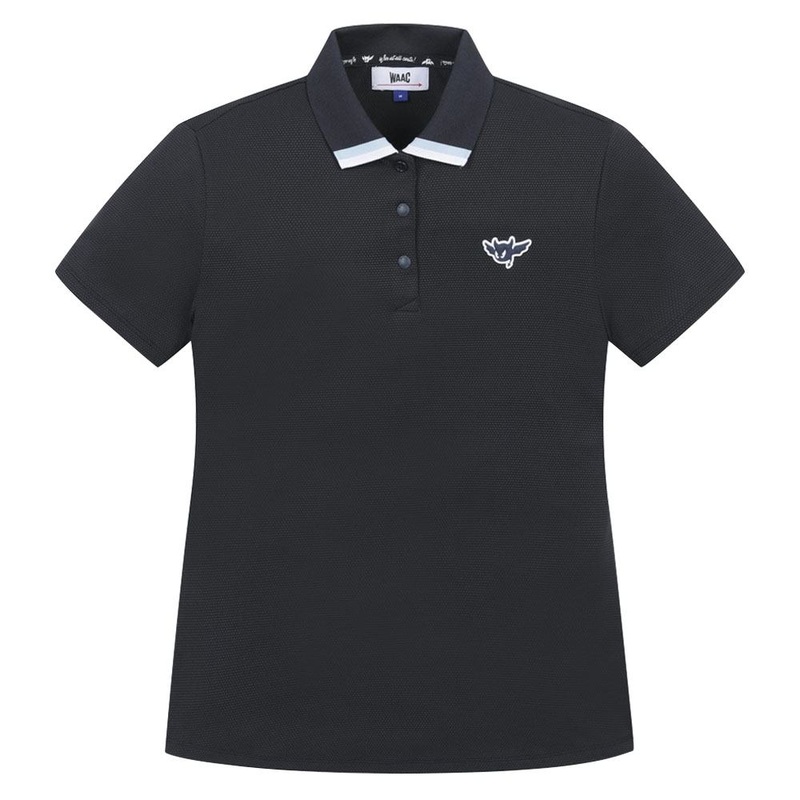 WAAC Half Zipup Flare Golf Polo 2023 Women Dark Navy X-Small