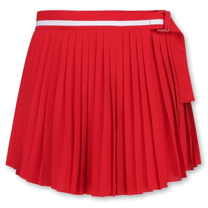 WAAC Pleats Open Wrap Golf Skort 2023 Women Red X-Small