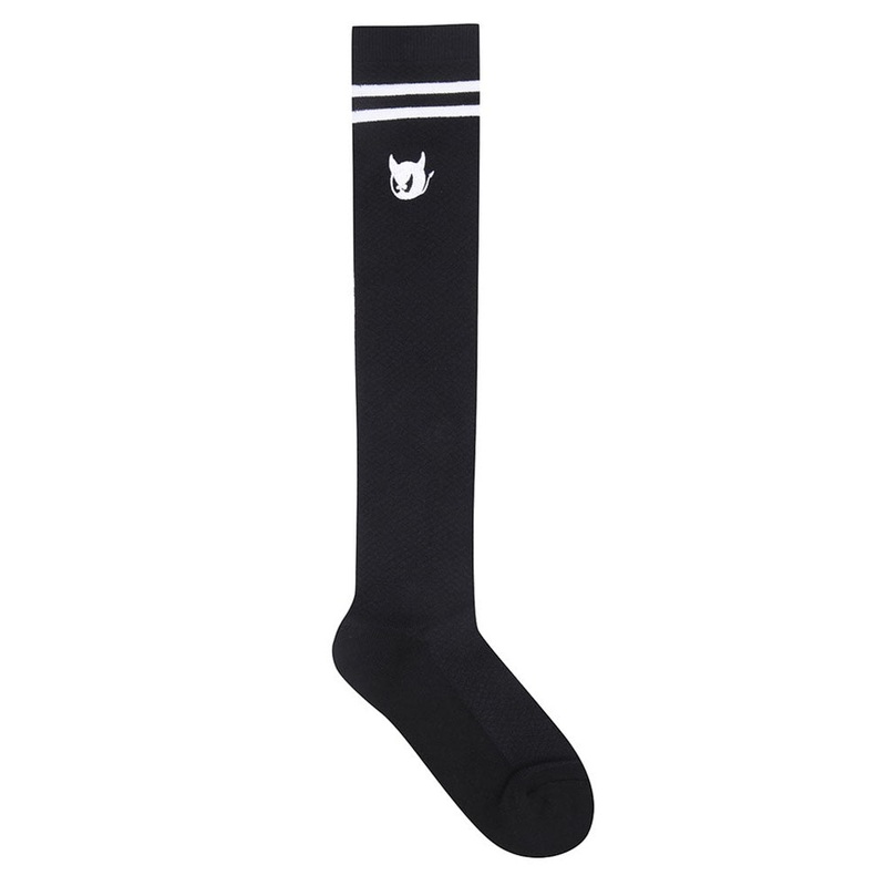 WAAC Summer Stripe Knee Golf Socks 2023 Women Black One Size