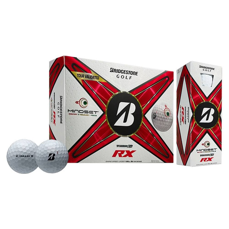 Bridgestone Tour B RX Mindset Golf Balls 1 Dozen White