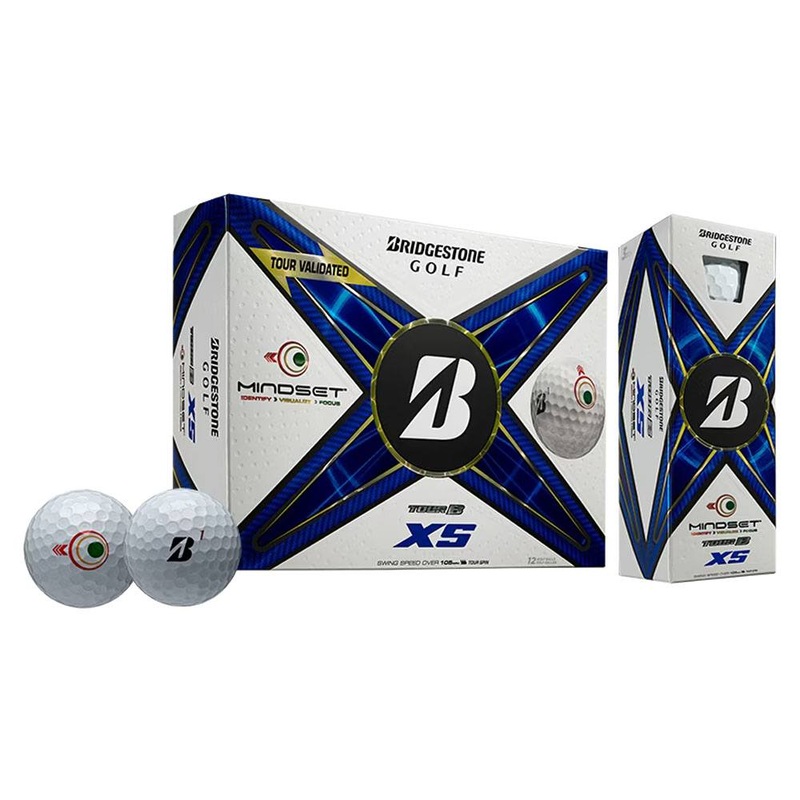 Bridgestone Tour B XS Mindset Golf Balls 1 Dozen White